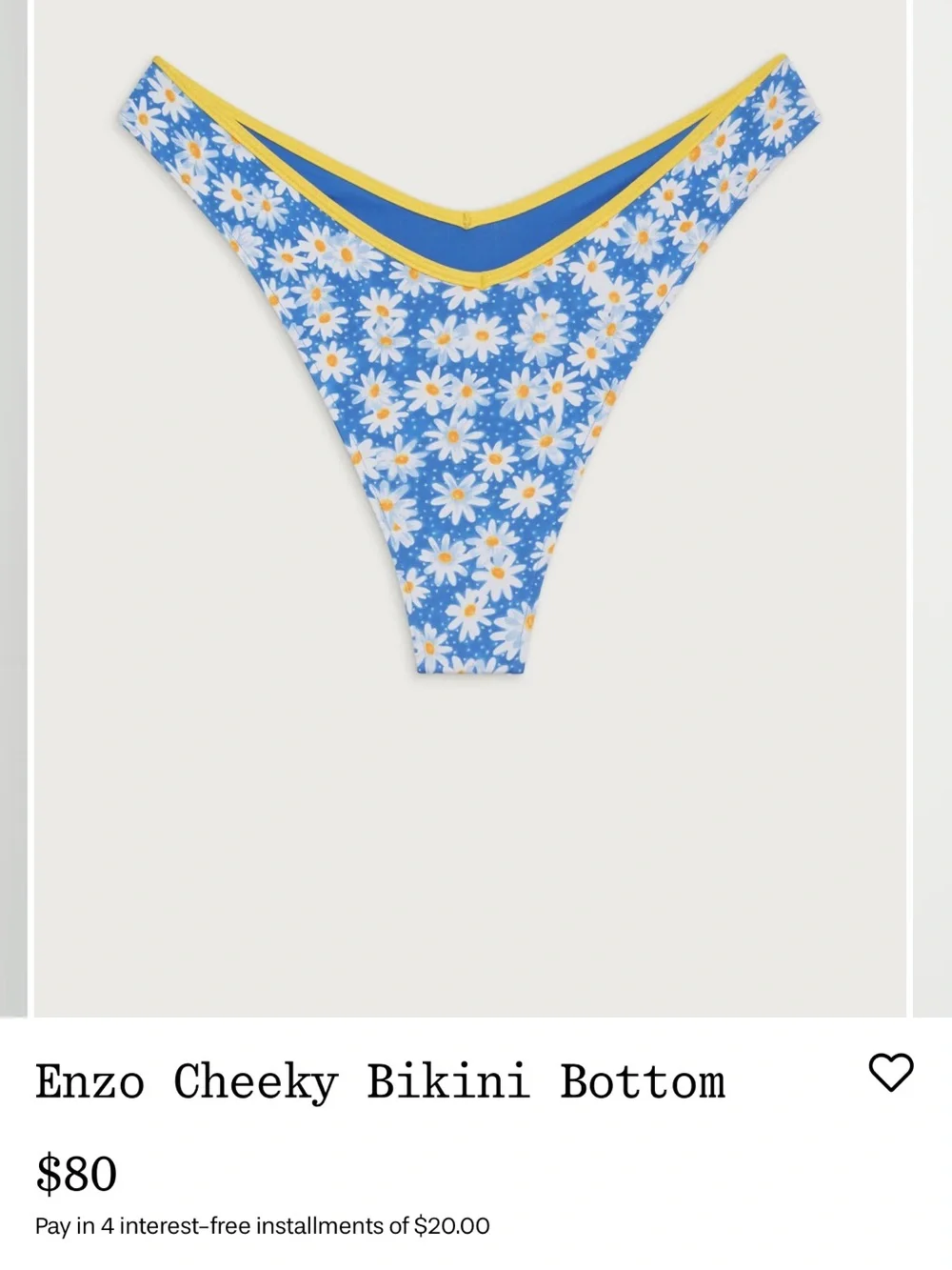 Frankie’s Bikinis - Lumia Triangle Bralette Bikini Top & Enzo Bottom